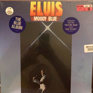 - Elvis Presley - Moody Blue - The Blue Album - With Labels