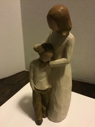 2002 Willow Tree Mother And Son Figurine By Susan Lordi 8.  25 " Demdaco