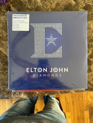 Elton John Diamonds Double Record Lp Vinyl