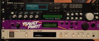E - Mu Planet Phatt (the Swing System) Vintage Synthesizer Sound Module Rack
