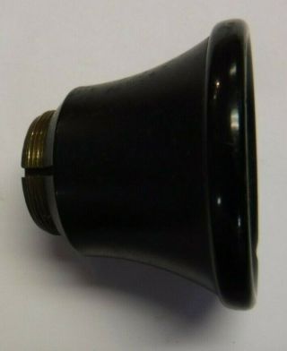 Unmarked Bakelite Spitcup Mouthpiece W/brass Threading Fits Western Electric
