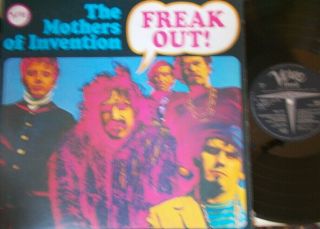 The Mothers Of Invention " Freak Out " (verve) Uk 1966 - Later Pressing (dbl).