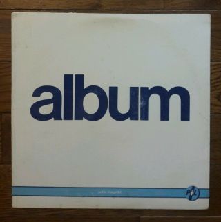 P.  I.  L Public Image Limited Ltd Pil Album Lp Elektra Records Vinyl Lydon