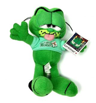 Garfield Expressions Plush Doll I Hate Mondays 8.  5’inches