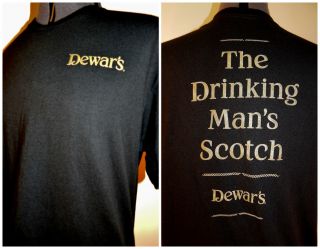 Dewars Scotch T - Shirt Distillery Shirt L