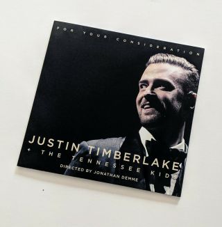 Justin Timberlake,  Rare Tennessee Kids Netflix Fyec Emmy Dvd Pressbook,  Nysnc