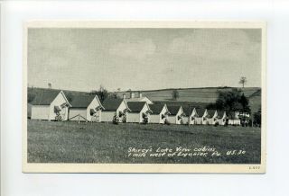 Ligonier Pa Westmoreland County Vintage Postcard,  Shirey 