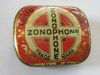 Zonophone Gramophone Needle Tin Loud Tone