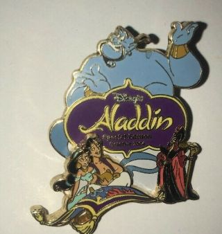 Disney Pin Aladdin Genie Special Edition Dvd Release 2004 Le 2000 Jasmine