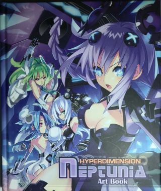 Neptunia 1 Visual Book (not) Japanese Artbook Hyperdimension Neptune Jp