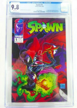 Image Spawn (1992) 1 Key 1st Appearance Cgc 9.  8 Nm/mt Ships