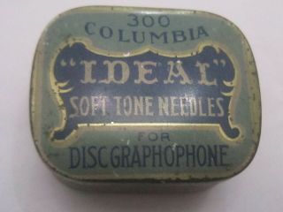 300 Columbia Ideal For Disc Graphophone Gramophone Needle Tin Soft Tone
