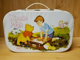 Vtg Winnie The Pooh Carrying Case 1964 Ideal