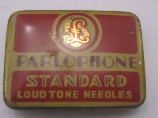 Parlophone Standard Gramophone Needle Tin Loud Tone