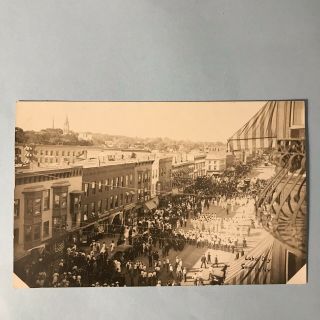 Geneva York Ny Rppc Real Photo Postcard 1904 - 18 Labor Day Parade