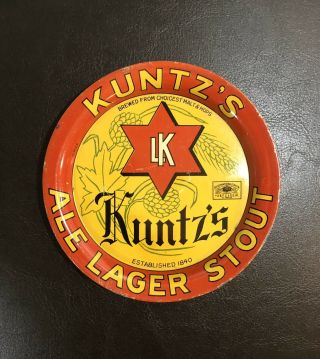 Kuntz’s Brewery Tip Tray