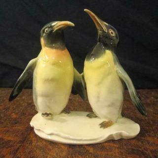 Vintage 20thc Karl Ens Porcelain Penguin Bird Figure