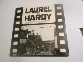 Laurel And Hardy Motion Picture Soundtrack Record Lp " Another Fine Mess "