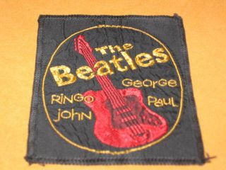 The Beatles Cloth Emroidered Patch Badge 1960 