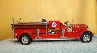 Ertl 1998 Texaco 15 1929 Mack Fire Truck Bank /kipp Brothers J/a40