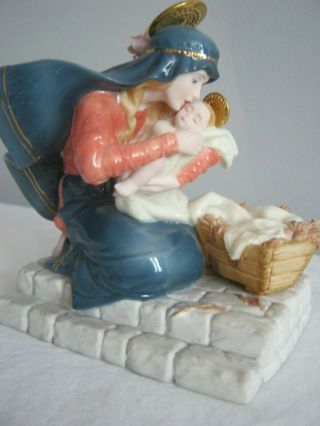 The Vatican Nativity Millennium Edition: Mary With Christ Child.