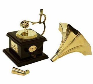 Offer Vintage Theme Antique Wooden Showpiece Gramophone Phonograph