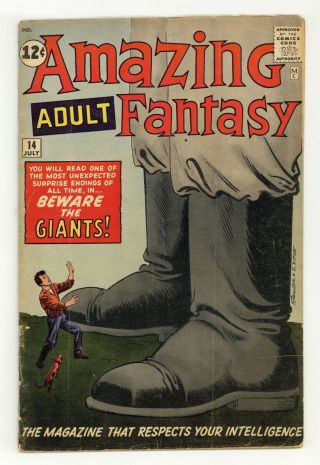 Adult Fantasy 14 Gd/vg 3.  0 1962