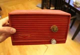 Vintage Marconi Radio Model 4t1 For Restore Or Parts