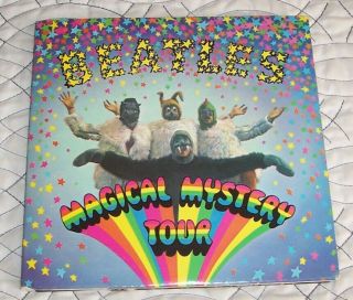 The Beatles Magical Mystery Tour Orig 1967 Uk Import Vinyl 2 Ep Near Wow