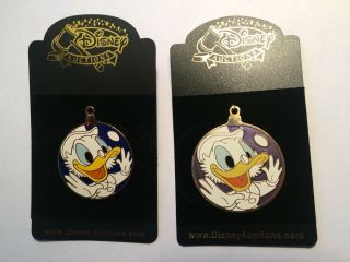 Scrooge Mcduck Christmas Holiday Ornament Set Disney Pin Le 250 26085
