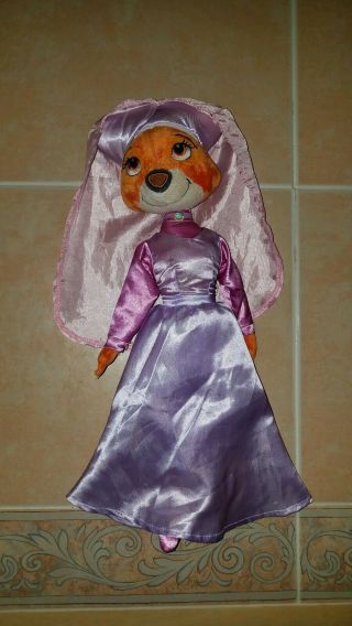 Disney Store Robin Hood Maid Marian Fox 17 " Plush Stuffed Doll 1st Version
