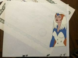 He - Man And The Masters Of The Universe,  Hand Painted Cel Of Sorceress