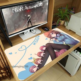 The Quintessential Quintuplets Nakano Miku Anime Large Mouse Pad Desk Mat Gift