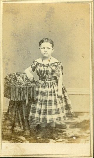 Vintage Cdv Photo 1860 