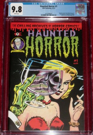 Haunted Horror Issue 1 (idw,  2012) Chamber Of Chills 19 Classic Cover 9.  8