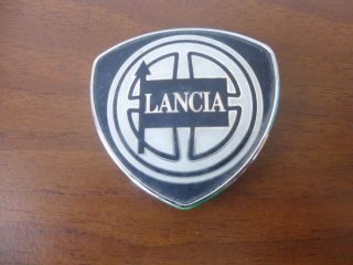 Lancia Rare And Old Badge Lancia Cm.  7x7