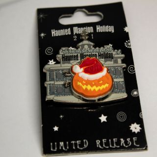 Dlr 2011 Haunted Mansion Holiday Hinged Jack Skellington Limited Release Pin
