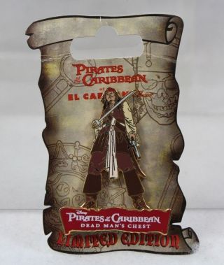 Disney Dsf Surprise Le Pin Pirates Of The Caribbean Jack Sparrow Dead Mans Chest
