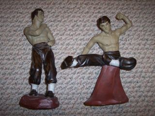 Bruce Lee Ceramic Figurines