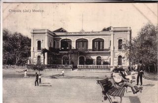 Post Card Chapala Mexico Gran Hotel Arzapalo Viaggiata 1908