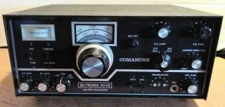 Vintage Siltronix 1011d Comanche Transceiver Ham Radio Transceiver As - Is