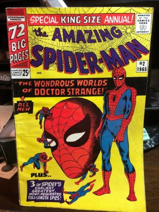 Marvel: The Spider - Man Special King Size Annual 2,  1965