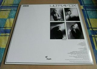 Ultravox - Vienna.  LP,  Rsd 13 white vinyl issue.  Inc lyric inner.  Midge Ure 2