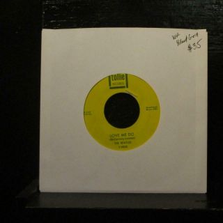 The Beatles – Love Me Do Vg,  7 " Vinyl 45 Tollie T - 9008 Yellow Label Rock 1964