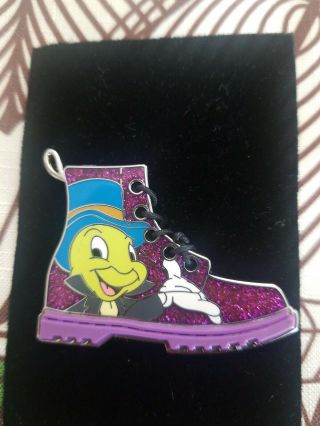 Jiminy Cricket Disney Pin Steppin Out Boot/shoe Disneyshopping Le 500 2009