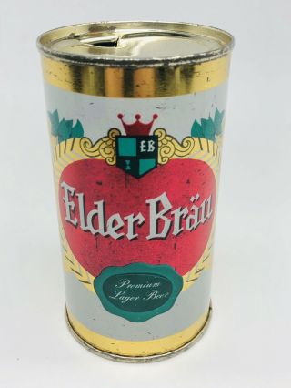 Elder Brau - Flat Top Beer Can.  Arizona Brewing Co. ,  Phoenix,  Arizona - Az