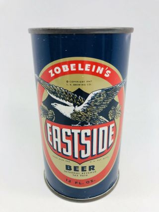 Eastside Beer - One Sided Flat Top Can.  Los Angeles Brewing Co.  - La,  Ca