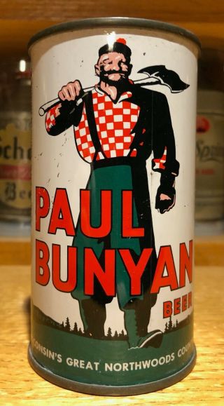 Paul Bunyan Flat Top Beer Can - Usbc 112 - 24 -