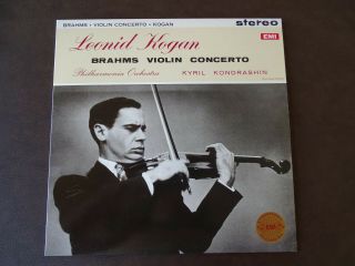 1st Sound Kogan,  Kondrashin - Brahms: Violin Concerto - Testament/emi 180 Gr