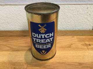 Dutch Treat Beer (57 - 35) Empty Flat Top Beer Can By Arizona,  Phoenix,  Az
